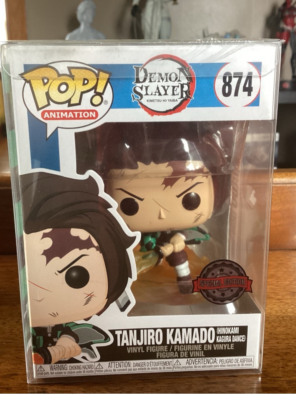 Funko Pop Tanjiro Kamado! Sealed.